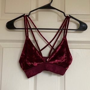 Velvet Bralette (Victoria’s Secret PINK)